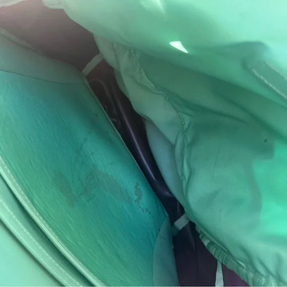 The North Face Purple Backpack with Mint Accents - Picture 3 of 4